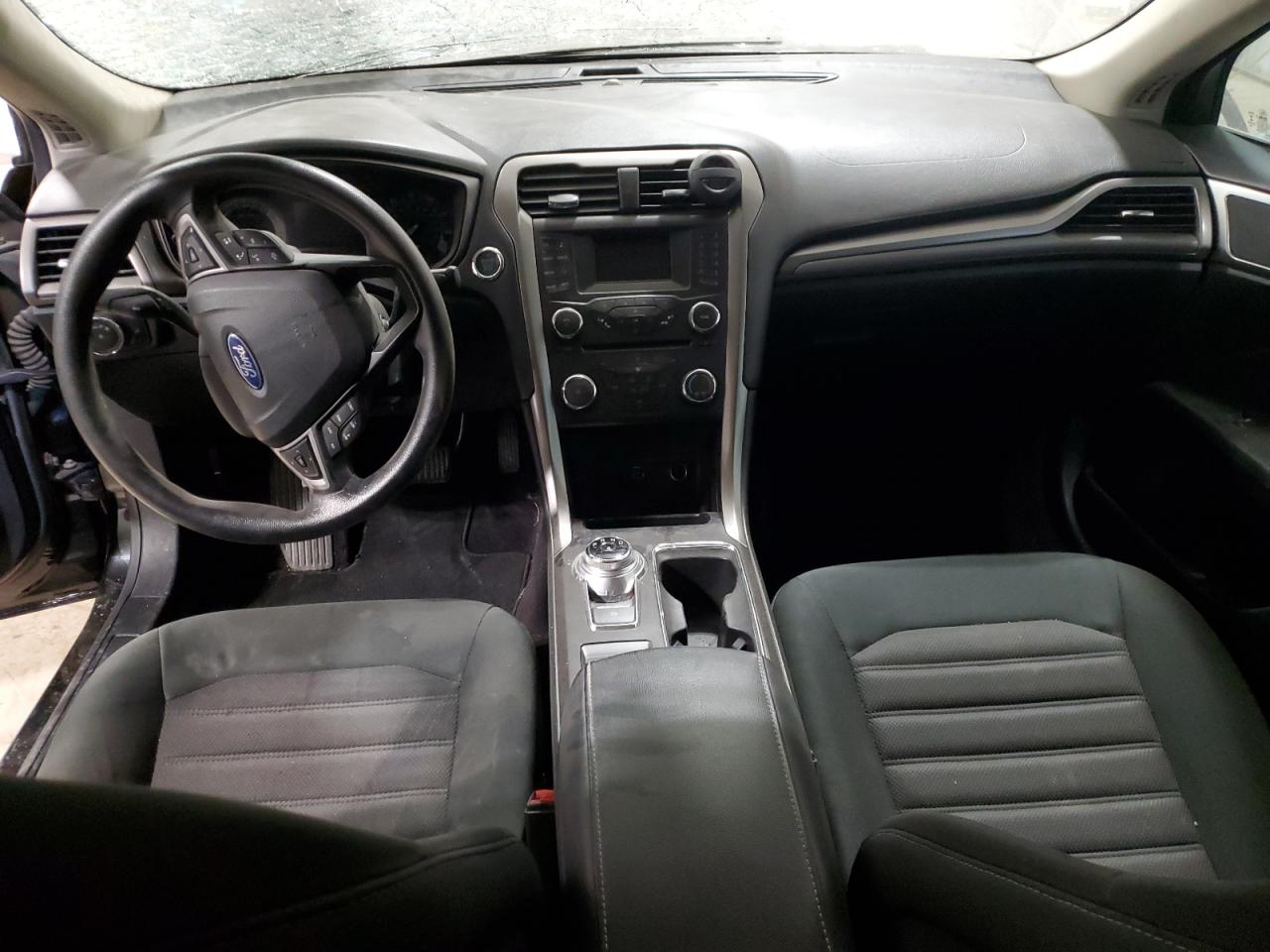 2017 Ford Fusion VIN 3FA6P0HD3HR342914 Copart auction photo, burn - engine damage thumbnail 8