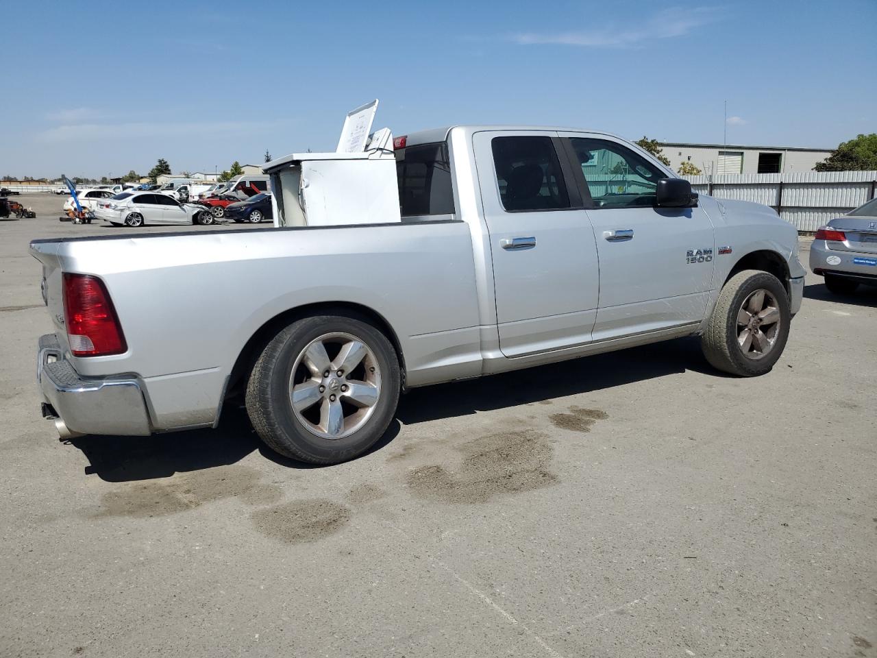 2013 RAM 1500 VIN 1C6RR7GT8DS695366 Copart auction photo, all over damage thumbnail 3