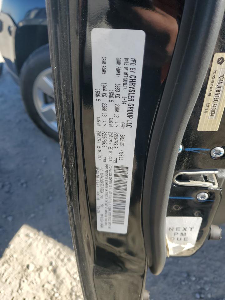 2014 Jeep Compass VIN 1C4NJCBA1ED743034 Copart auction photo, all over damage thumbnail 13