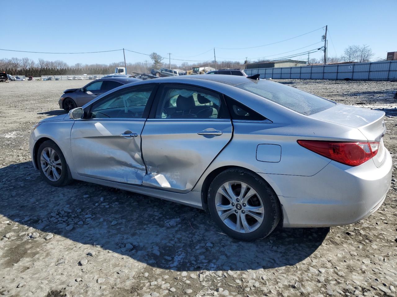2013 Hyundai Sonata VIN 5NPEC4AC3DH533546 Copart auction photo, side damage thumbnail 2