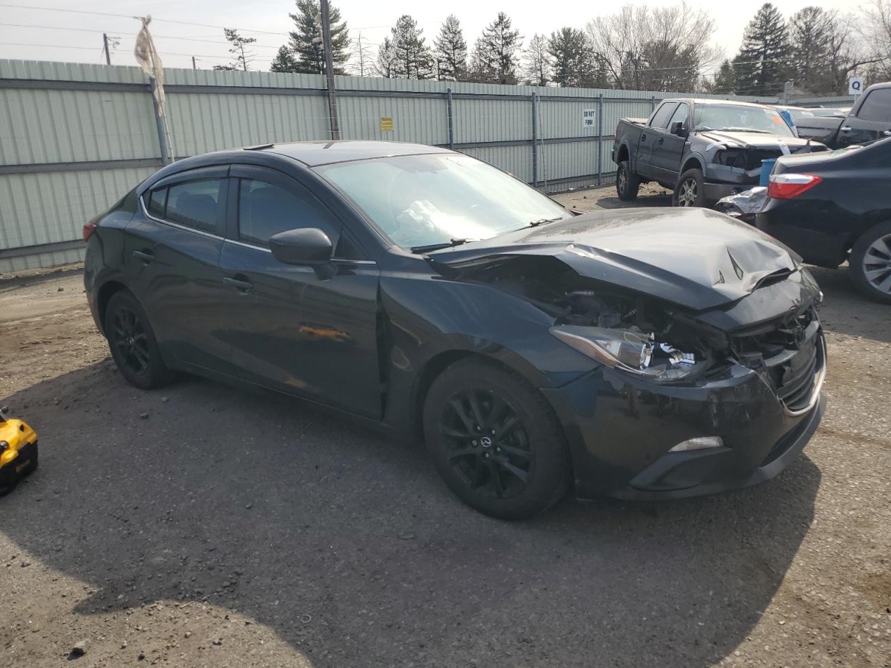 2016 Mazda 3 VIN JM1BM1U76G1326206 Copart auction photo, front end damage thumbnail 4