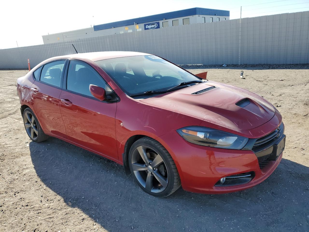 2016 Dodge Dart VIN 1C3CDFEB2GD682546 Copart auction photo, rear end damage thumbnail 4