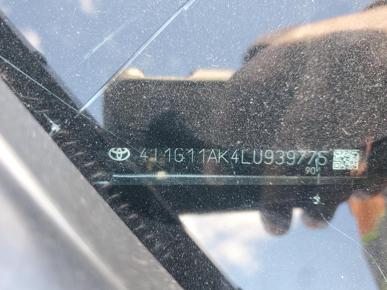 2020 Toyota Camry VIN 4T1G11AK4LU939775 Copart auction photo, rollover damage thumbnail 12