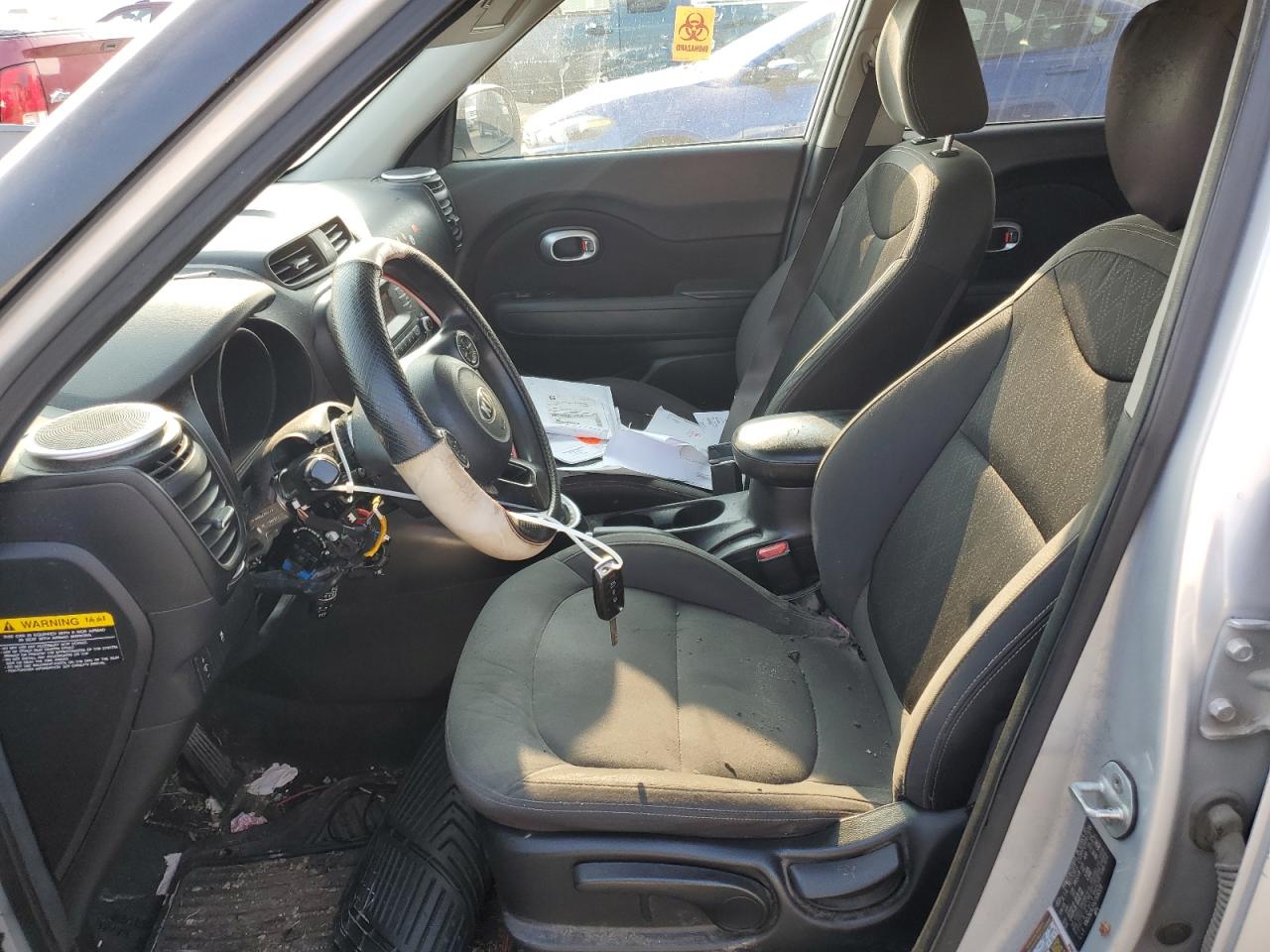 2016 KIA Soul VIN KNDJN2A20G7836328 Copart auction photo, side / undercarriage damage thumbnail 7