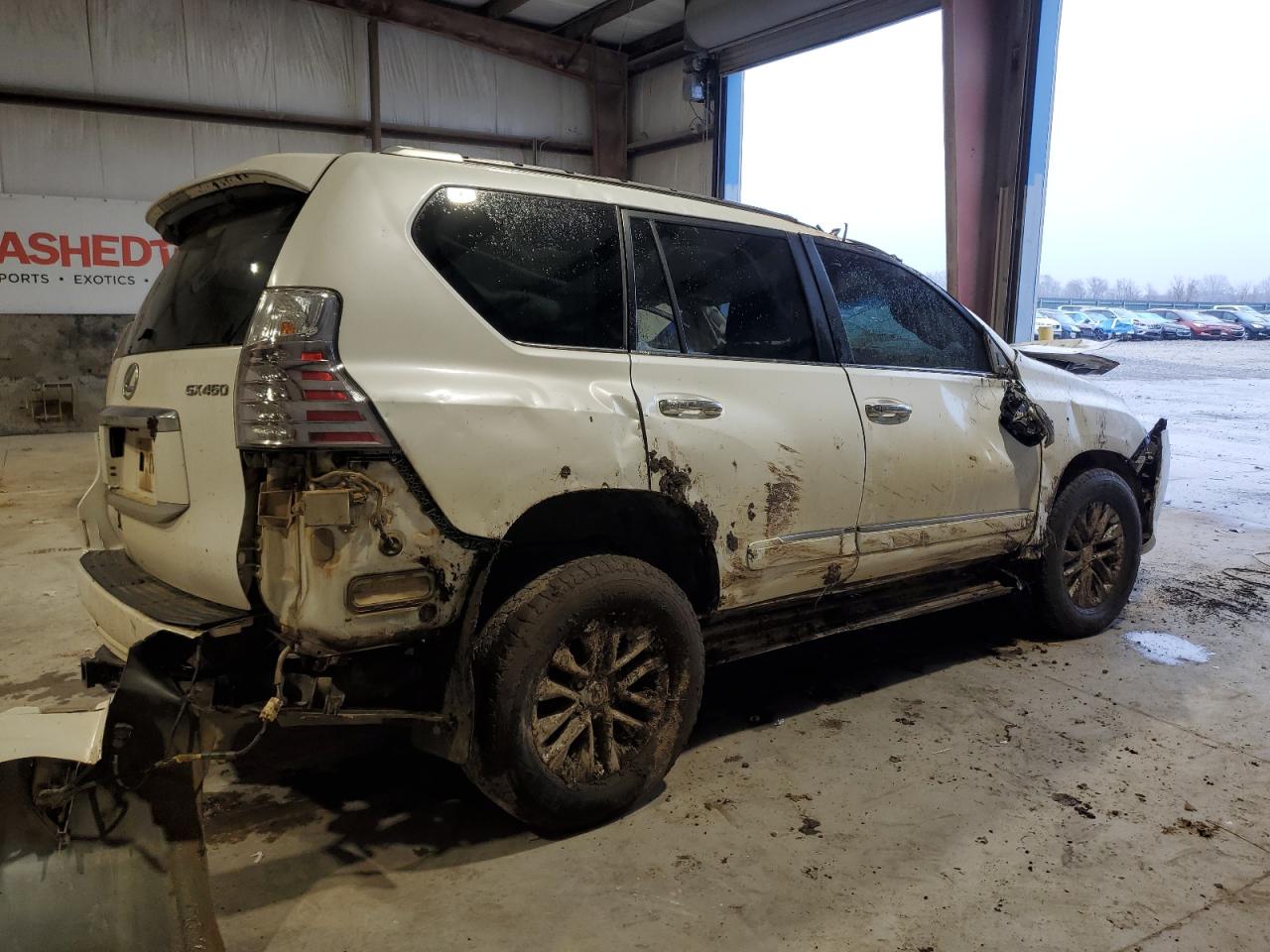 2015 Lexus GX VIN JTJBM7FX5F5106186 Copart auction photo, water/flood / all over damage thumbnail 3