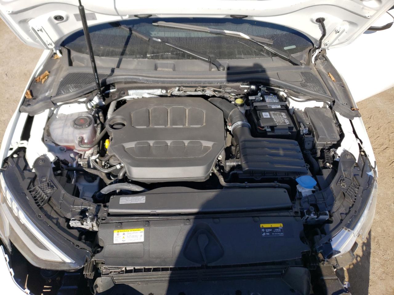 2024 Audi A3 VIN WAUGUDGY3RA007129 Copart auction photo, front end damage thumbnail 13