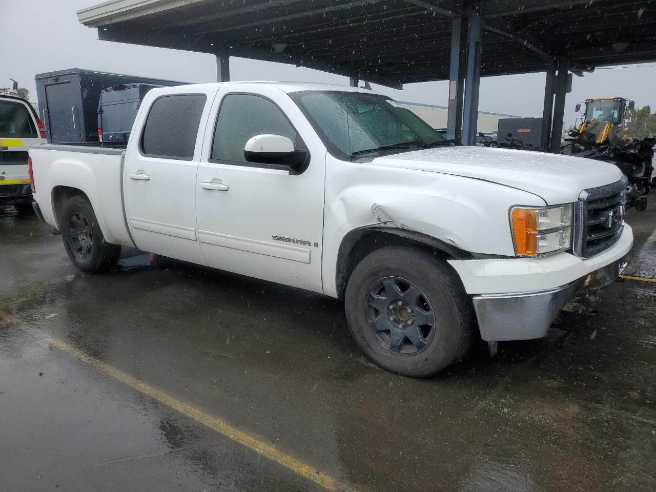 2007 GMC Sierra VIN 2GTEC13J171523744 Copart auction photo, front end damage thumbnail 4
