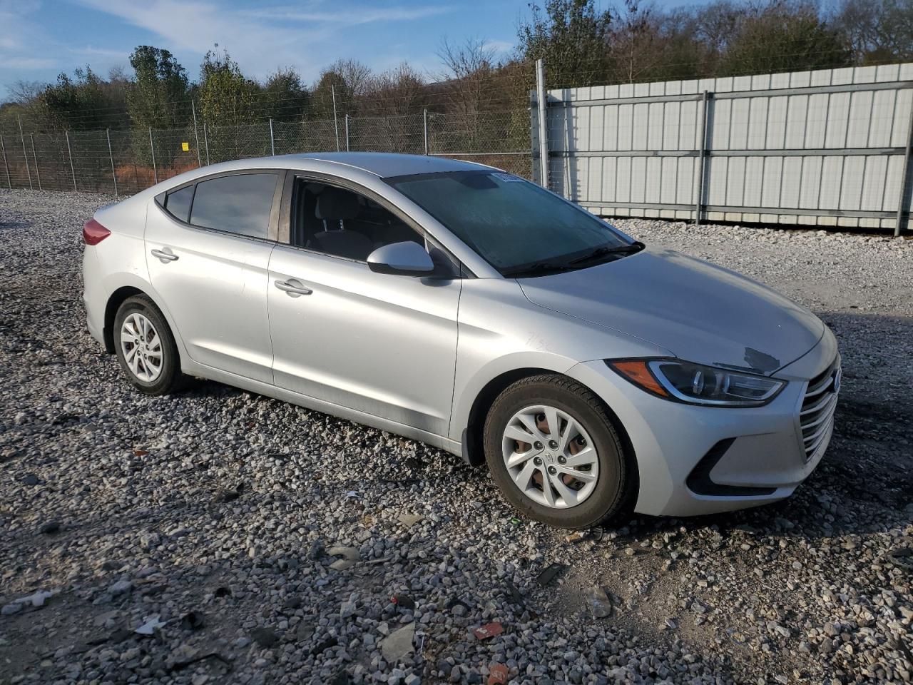 2018 Hyundai Elantra VIN 5NPD74LF0JH279619 Copart auction photo, side damage thumbnail 4