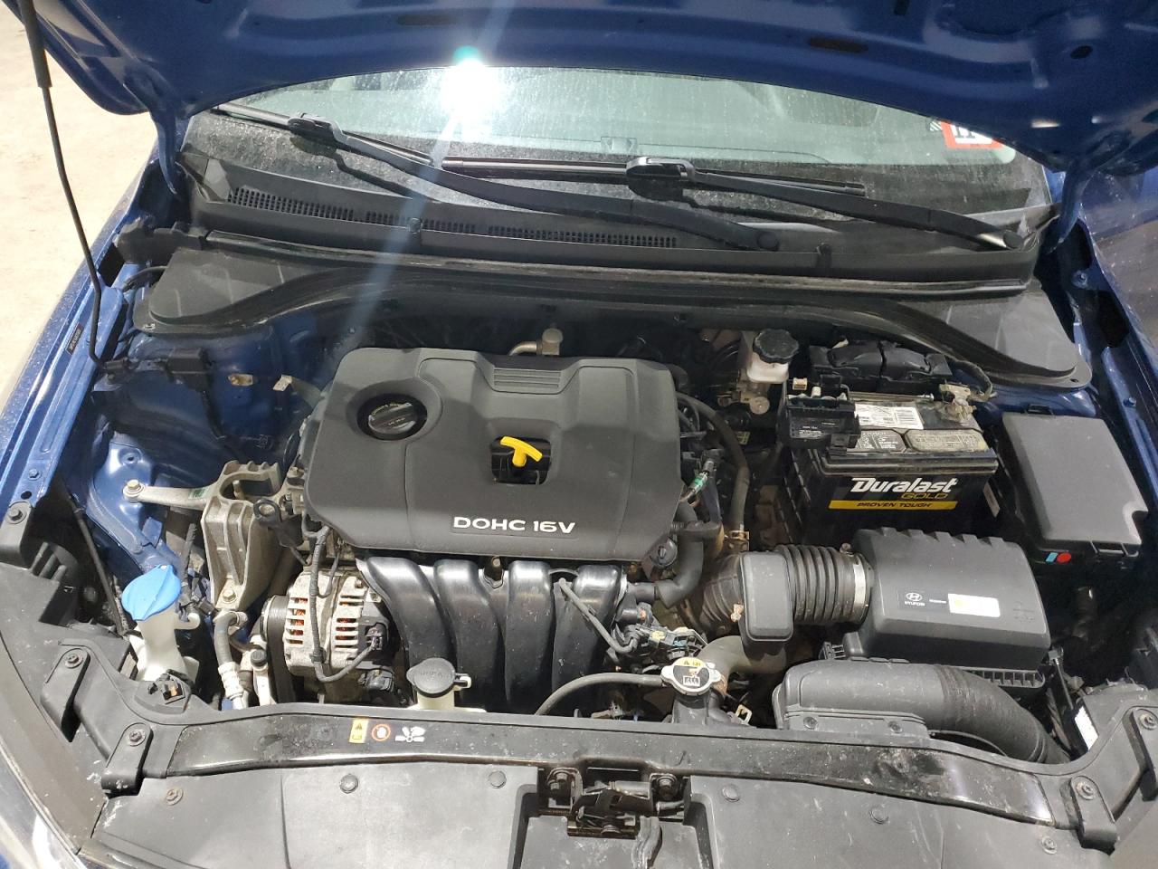 2018 Hyundai Elantra VIN 5NPD74LF4JH215051 Copart auction photo, side / rear end damage thumbnail 12