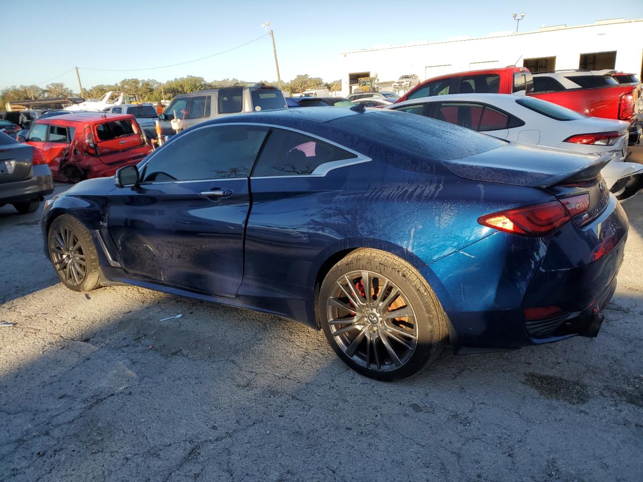 2017 Infiniti Q60 VIN JN1FV7EL3HM700335 Copart auction photo, all over / undercarriage damage thumbnail 2