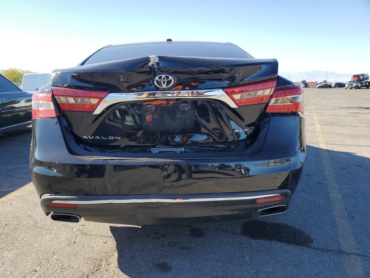2016 Toyota Avalon VIN 4T1BK1EB7GU209236 Copart auction photo, rear end damage thumbnail 6