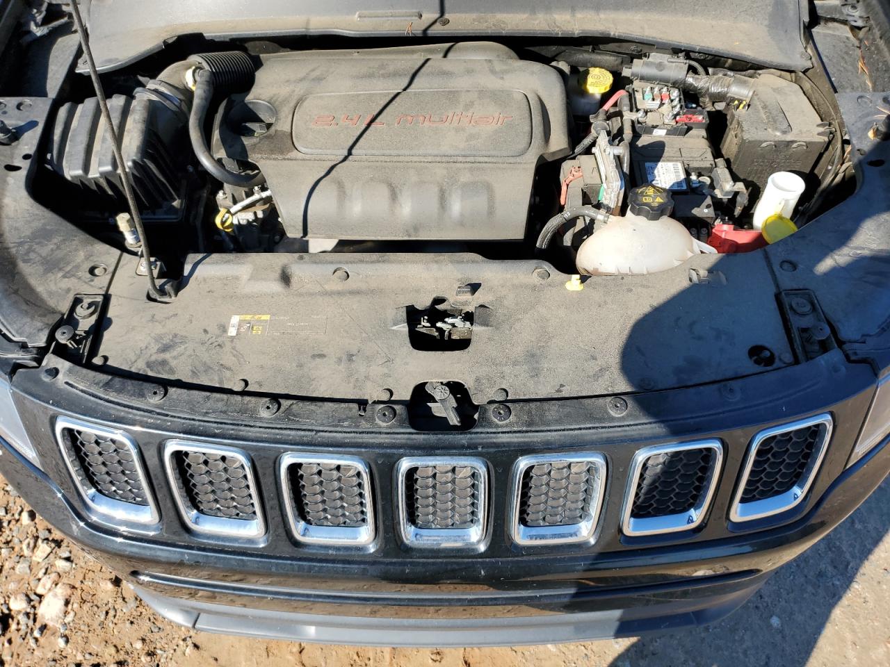 2020 Jeep Compass VIN 3C4NJCBB9LT241971 Copart auction photo, side damage thumbnail 13