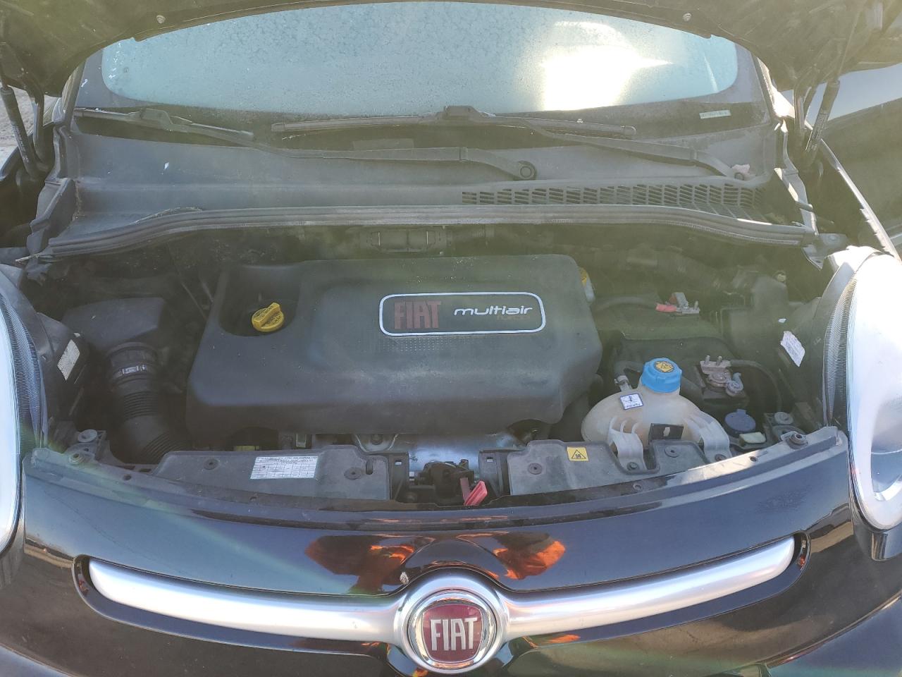 2014 Fiat 500 VIN ZFBCFADH5EZ014340 Copart auction photo, mechanical / front end damage thumbnail 11