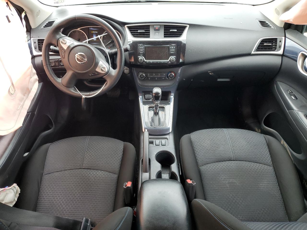 2017 Nissan Sentra VIN 3N1AB7AP1HY225003 Copart auction photo, side / front end damage thumbnail 8