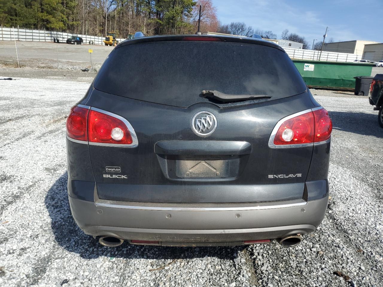 2008 Buick Enclave VIN 5GAER23708J252905 Copart auction photo, burn damage thumbnail 6