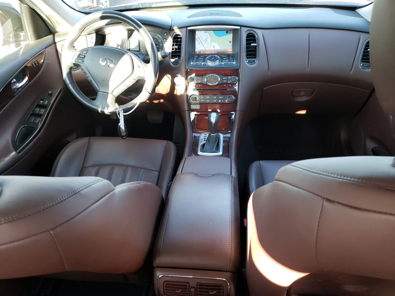 2016 Infiniti QX50 VIN JN1BJ0RR4GM270250 Copart auction photo, rear end / hail damage thumbnail 8