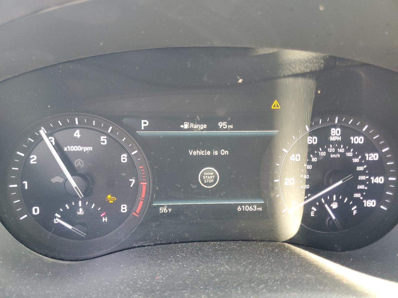 2020 Genesis G80 VIN KMTFN4JE6LU328793 Copart auction photo, front end / rear end damage thumbnail 9