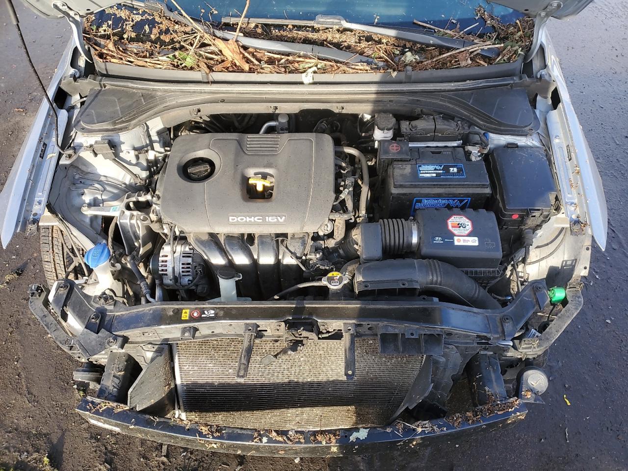 2017 Hyundai Elantra VIN 5NPD84LF0HH137665 Copart auction photo, all over damage thumbnail 12