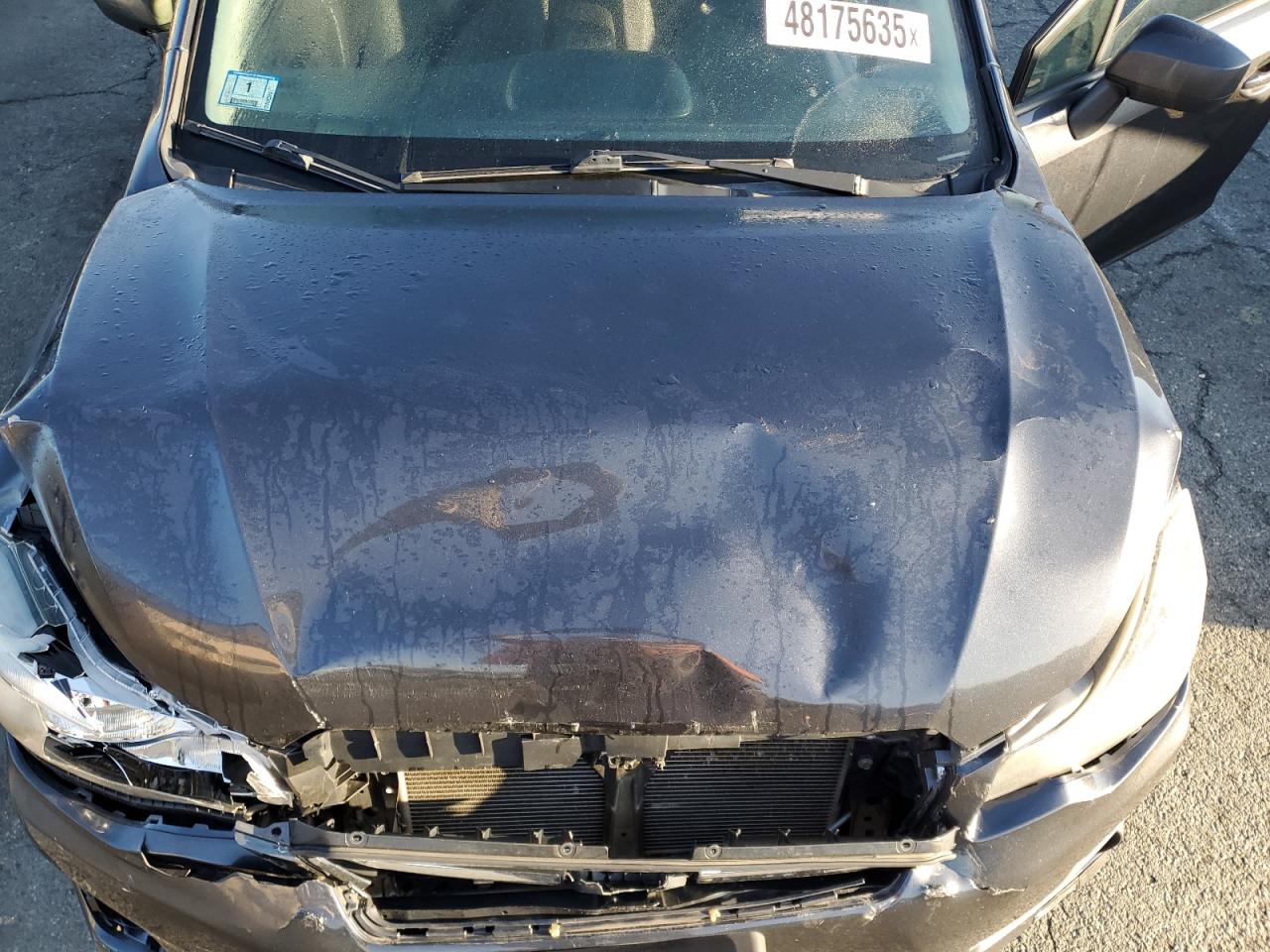 2016 Subaru Impreza VIN JF1GPAA64G8262303 Copart auction photo, front end / side damage thumbnail 11