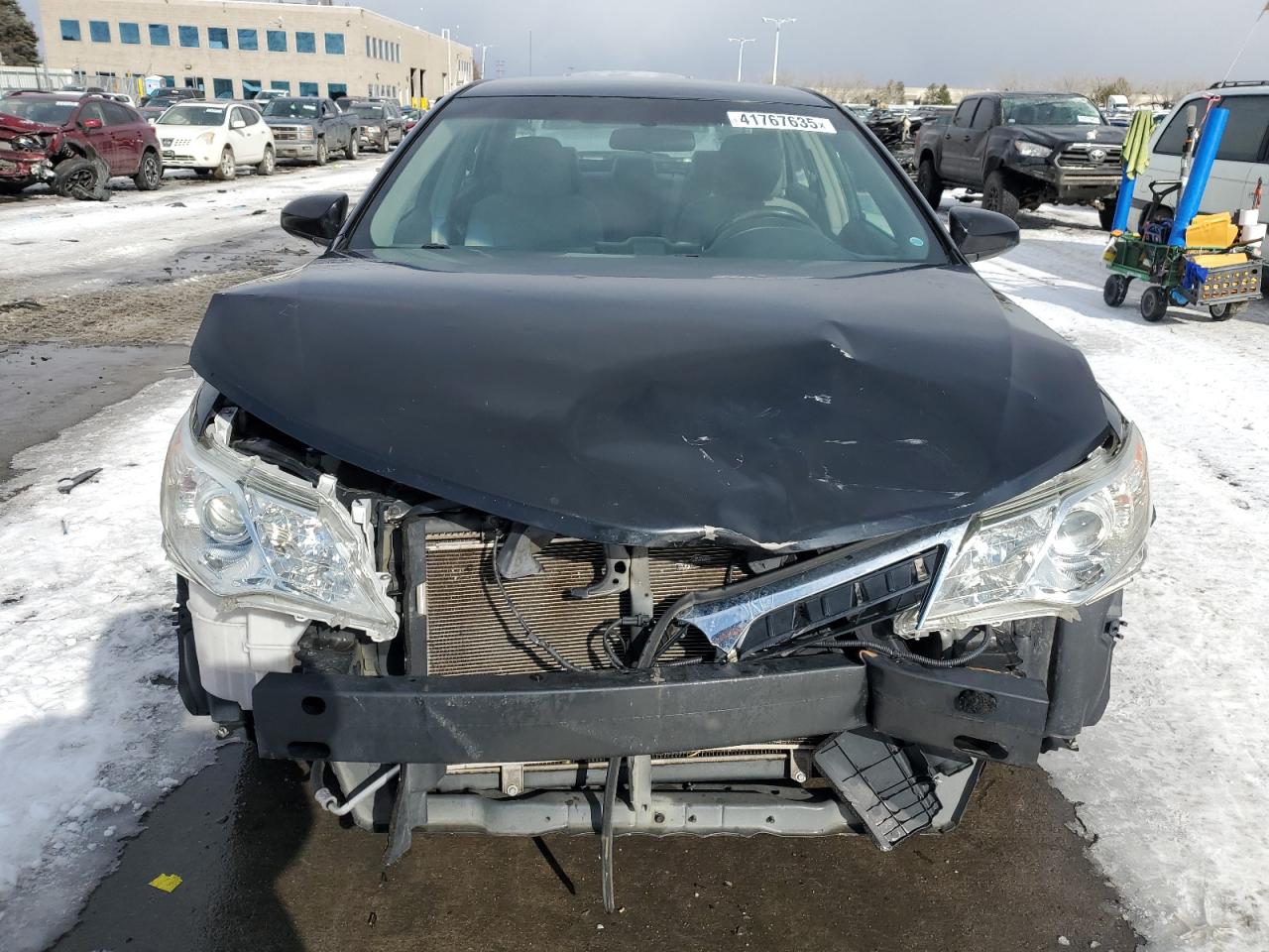 2013 Toyota Camry VIN 4T1BF1FK2DU650836 Copart auction photo, front end / rear end damage thumbnail 5