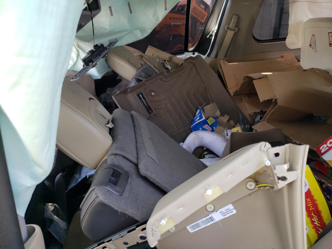 2015 Nissan Armada VIN 5N1AA0NE3FN623352 Copart auction photo, all over damage thumbnail 9