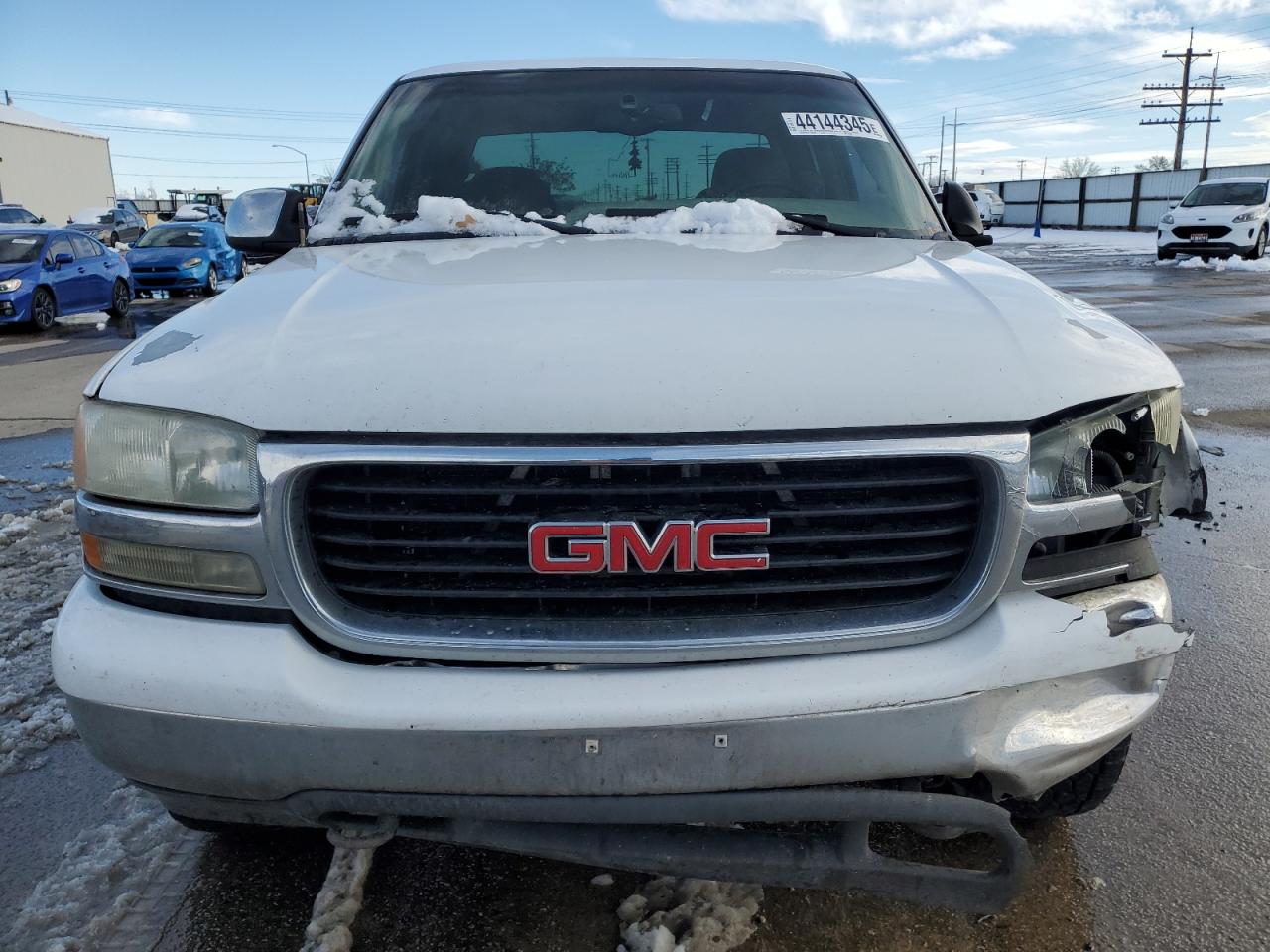 2001 GMC Sierra VIN 1GTEK19T31E187029 Copart auction photo, front end / mechanical damage thumbnail 5