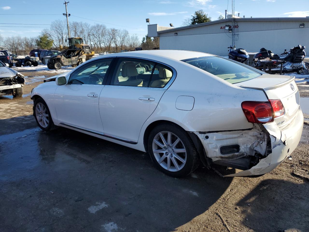 2006 Lexus GS 300 VIN JTHBH96S365025449 Copart auction photo, front end / rear end damage thumbnail 2