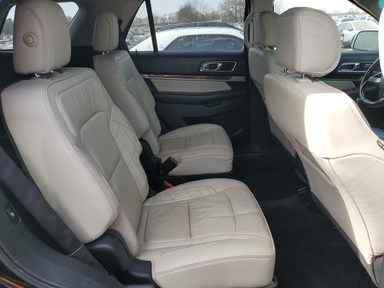 2016 Ford Explorer VIN 1FM5K8HT4GGB72476 Copart auction photo, front end / side damage thumbnail 11