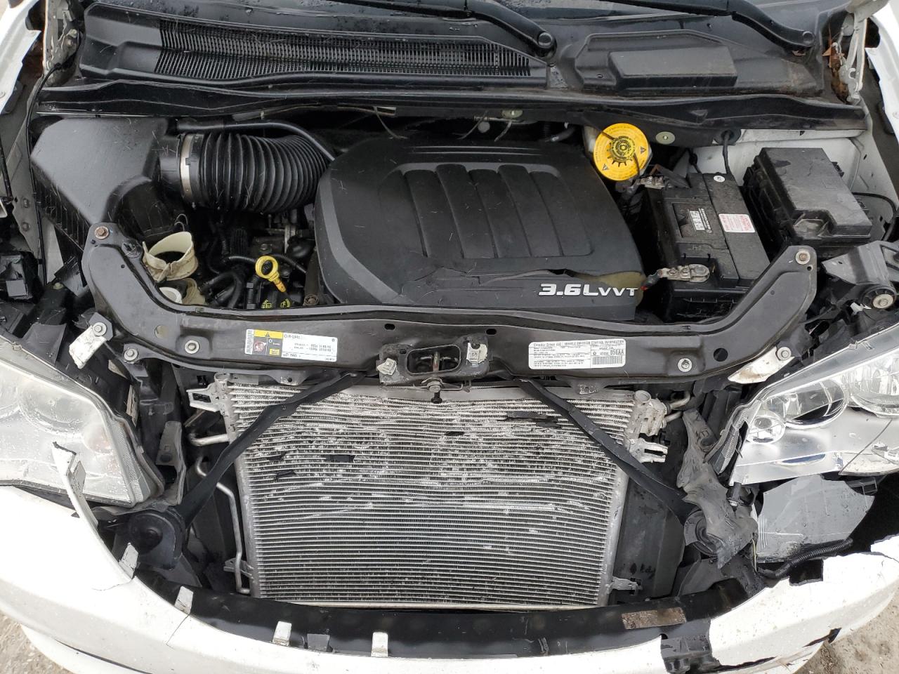 2014 Dodge Caravan VIN 2C4RDGBG9ER167064 Copart auction photo, front end damage thumbnail 13