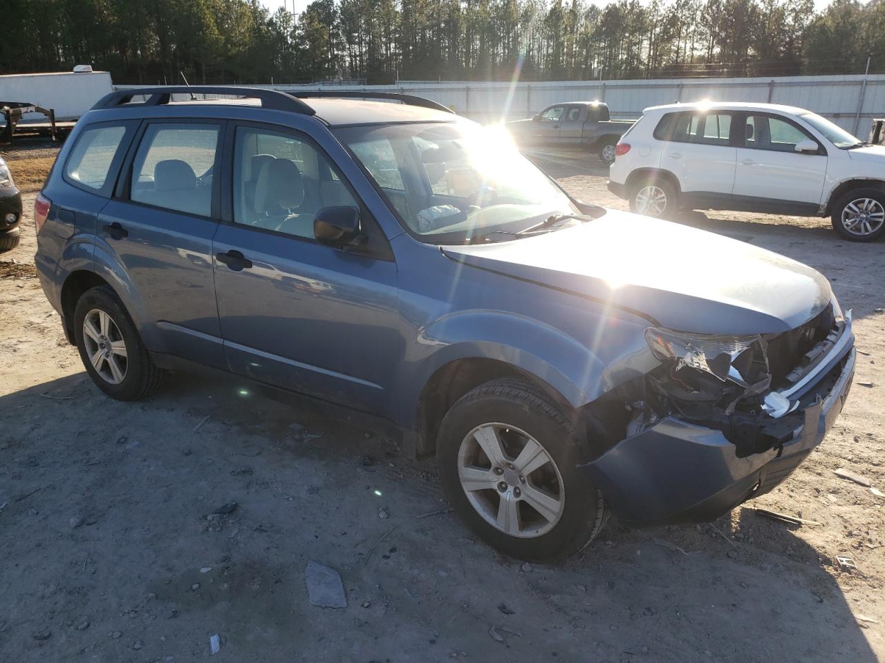 2010 Subaru Forester VIN JF2SH6BC6AH794986 Copart auction photo, front end damage thumbnail 4