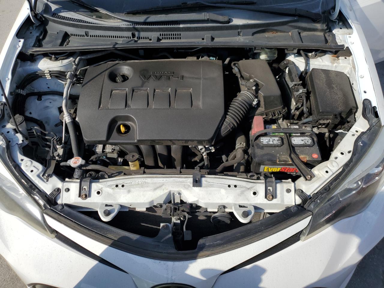 2017 Toyota Corolla VIN 2T1BURHE6HC842828 Copart auction photo, side damage thumbnail 11