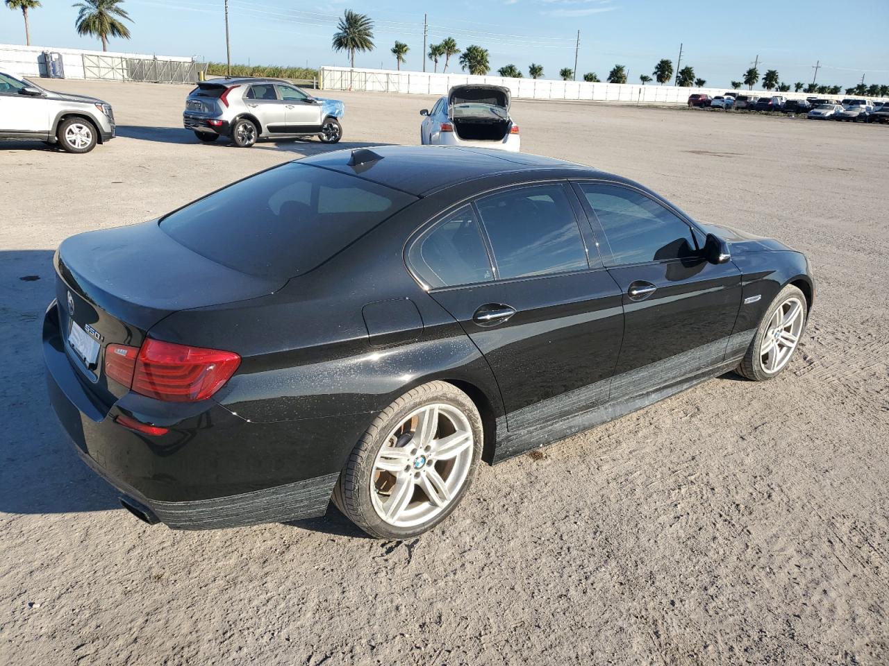2014 BMW 5er VIN WBAKN9C57ED000659 Copart auction photo, water/flood / minor dent/scratches damage thumbnail 3