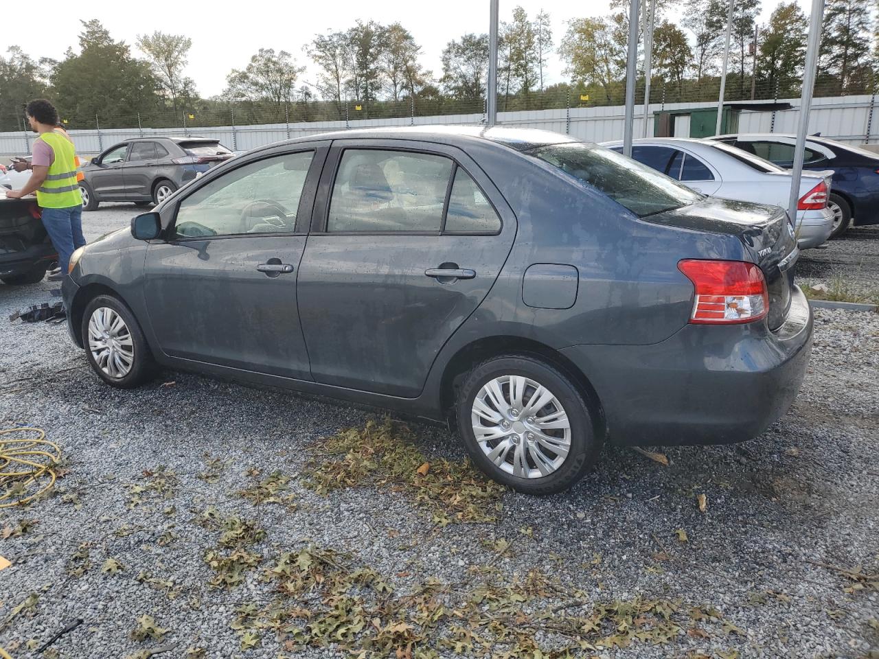 2008 Toyota Yaris VIN JTDBT923581263666 Copart auction photo, top/roof damage thumbnail 2