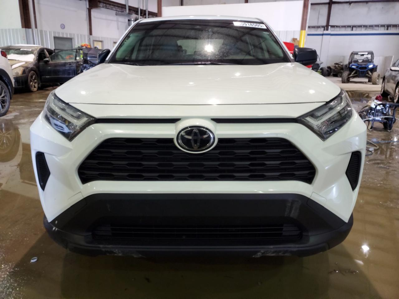 2023 Toyota RAV 4 VIN JTMF1RFV8PD101966 Copart auction photo, rear end / side damage thumbnail 5