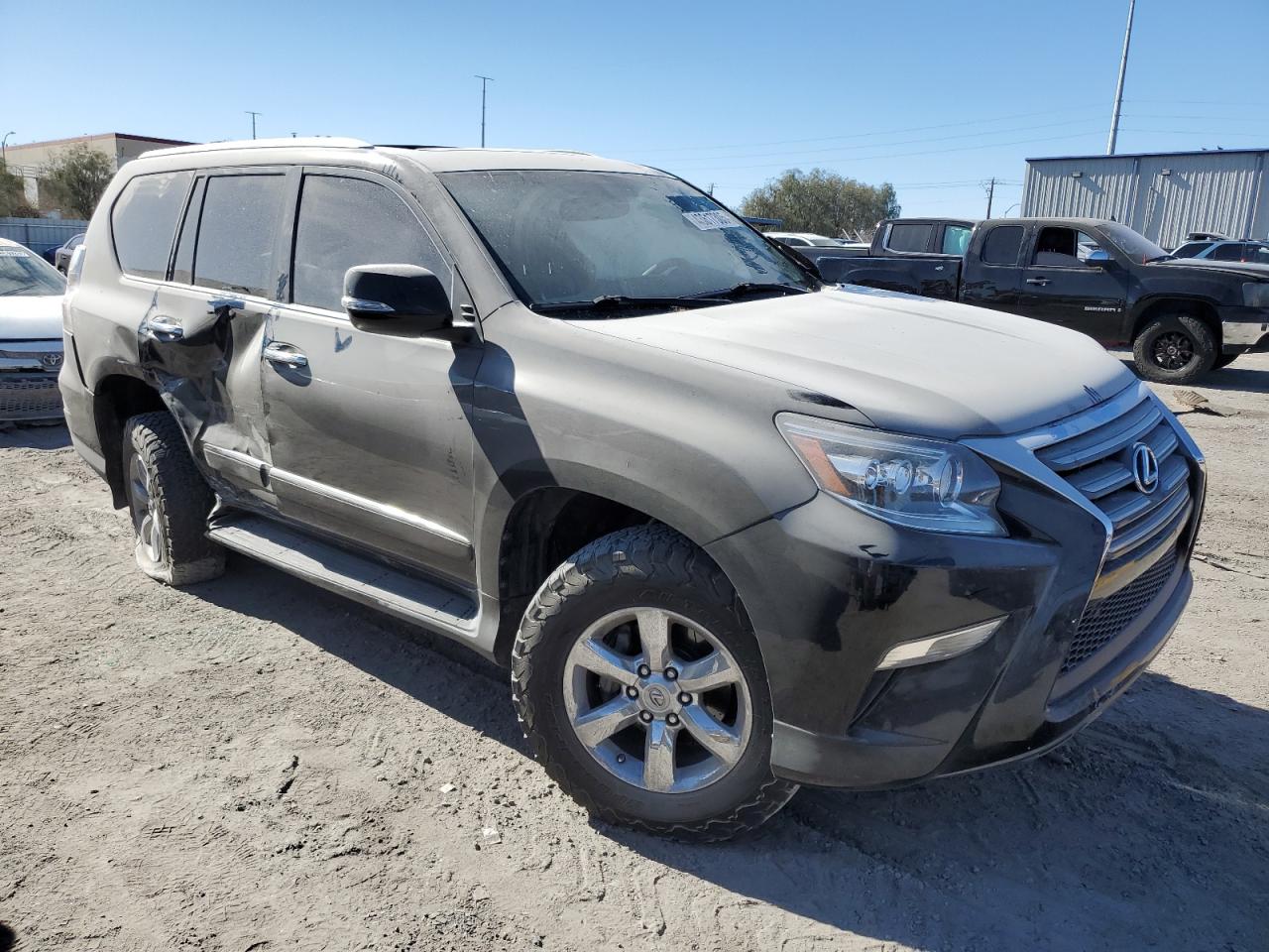 2015 Lexus GX VIN JTJBM7FX6F5100817 Copart auction photo, all over / side damage thumbnail 4