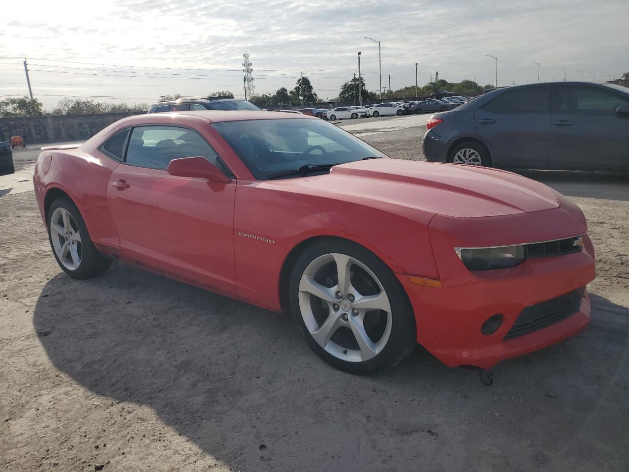 2015 Chevrolet Camaro VIN 2G1FF1E30F9278468 Copart auction photo, front end damage thumbnail 4