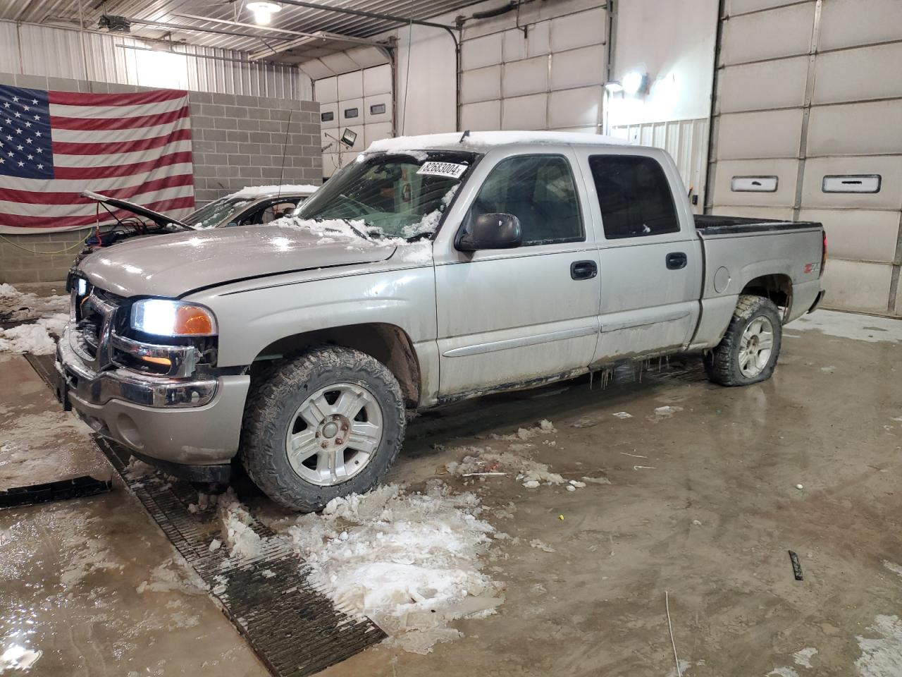 2007 GMC Sierra VIN 2GTEK13Z471134654