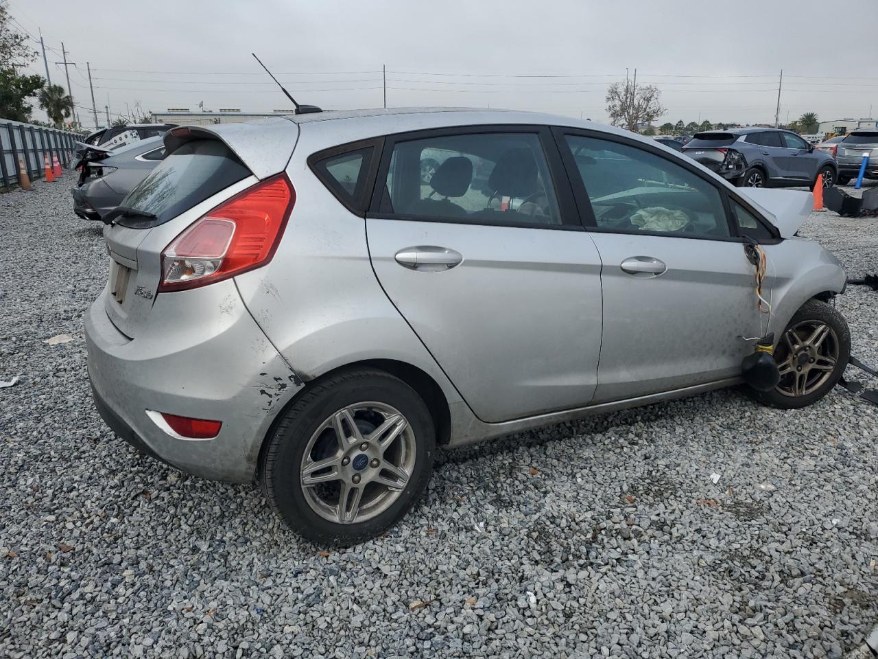 2019 Ford Fiesta VIN 3FADP4EJ5KM130674 Copart auction photo, front end damage thumbnail 3