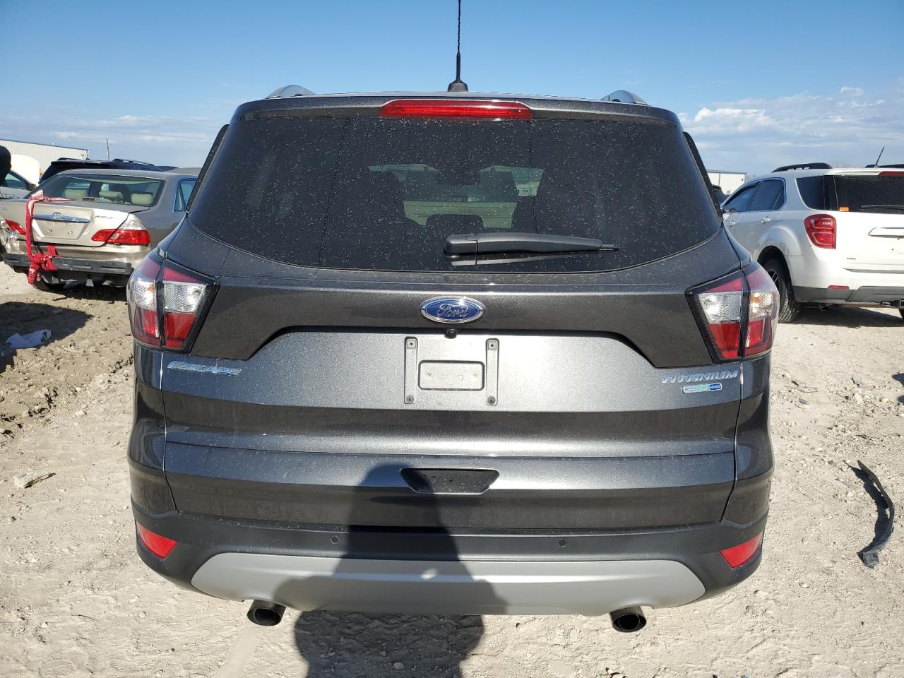 2017 Ford Escape VIN 1FMCU9JD6HUD47355 Copart auction photo, front end damage thumbnail 6