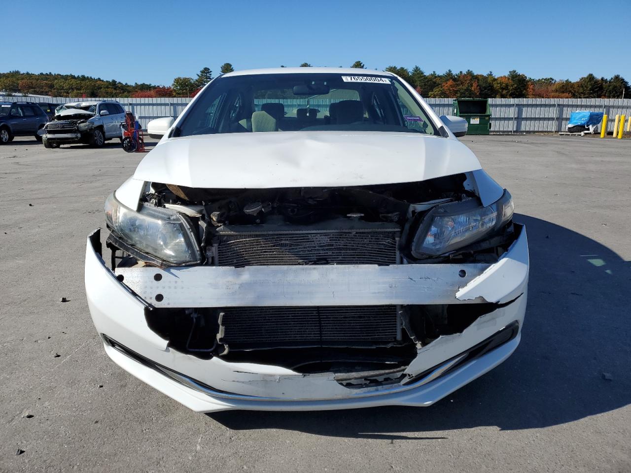 2015 Honda Civic VIN 19XFB2F56FE284737 Copart auction photo, all over damage thumbnail 5