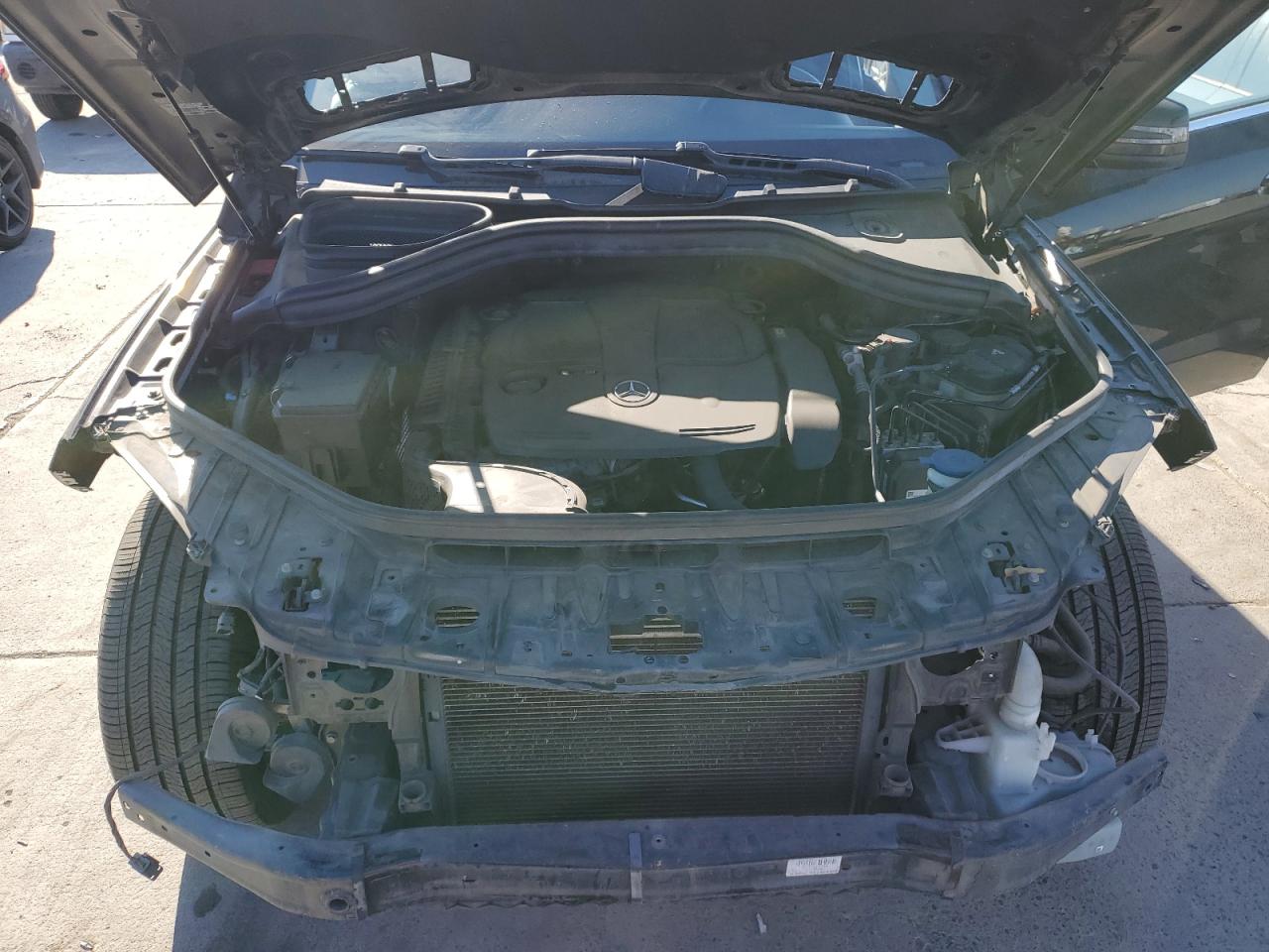2013 Mercedes-Benz M-klasse VIN 4JGDA5HB9DA128895 Copart auction photo, front end damage thumbnail 12