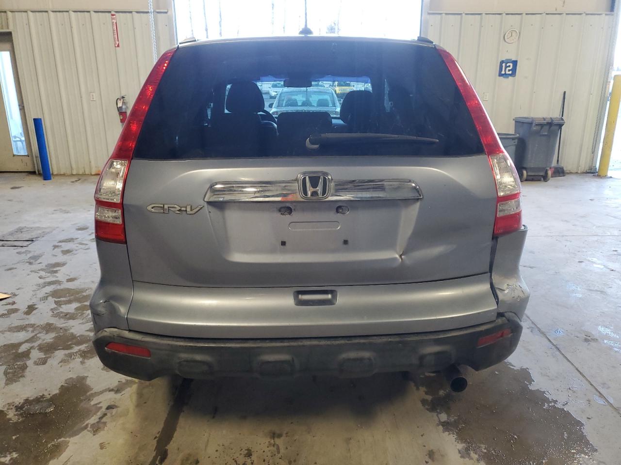 2007 Honda CR-V VIN JHLRE387X7C061184 Copart auction photo, front end / rear end damage thumbnail 6