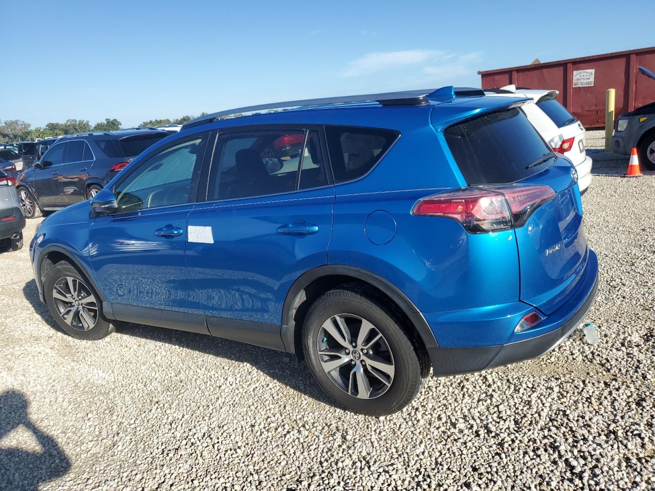 2017 Toyota RAV 4 VIN JTMWFREV9HJ714362 Copart auction photo, water/flood damage thumbnail 2