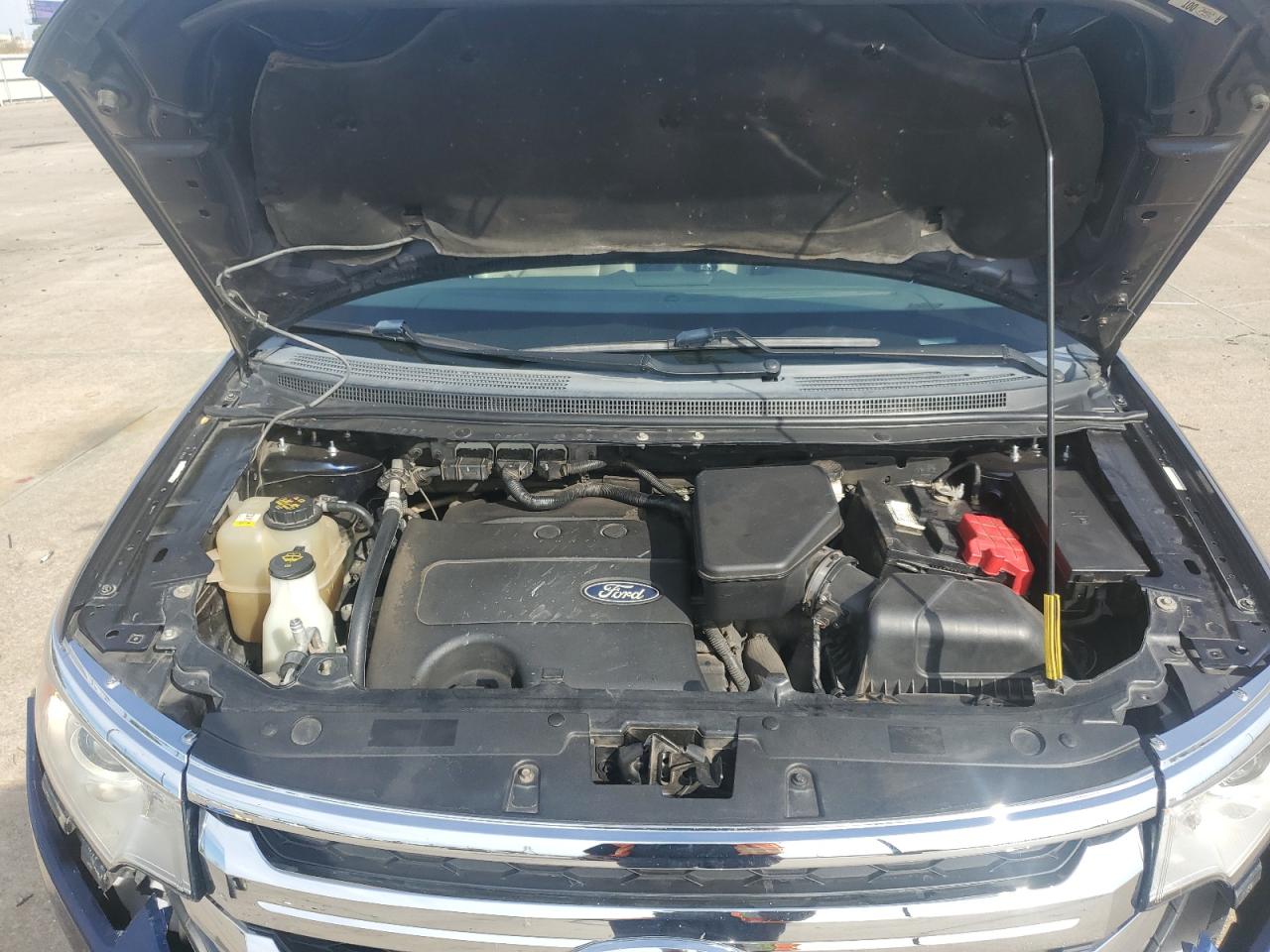 2011 Ford Edge VIN 2FMDK3KC6BBB47697 Copart auction photo, front end / rear end damage thumbnail 12