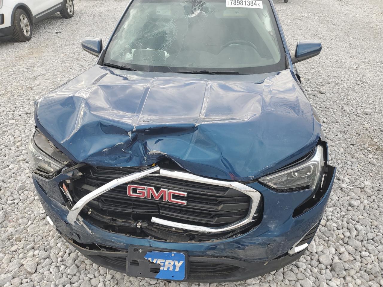 2019 GMC Terrain VIN 3GKALMEV4KL268552 Copart auction photo, front end / undercarriage damage thumbnail 13