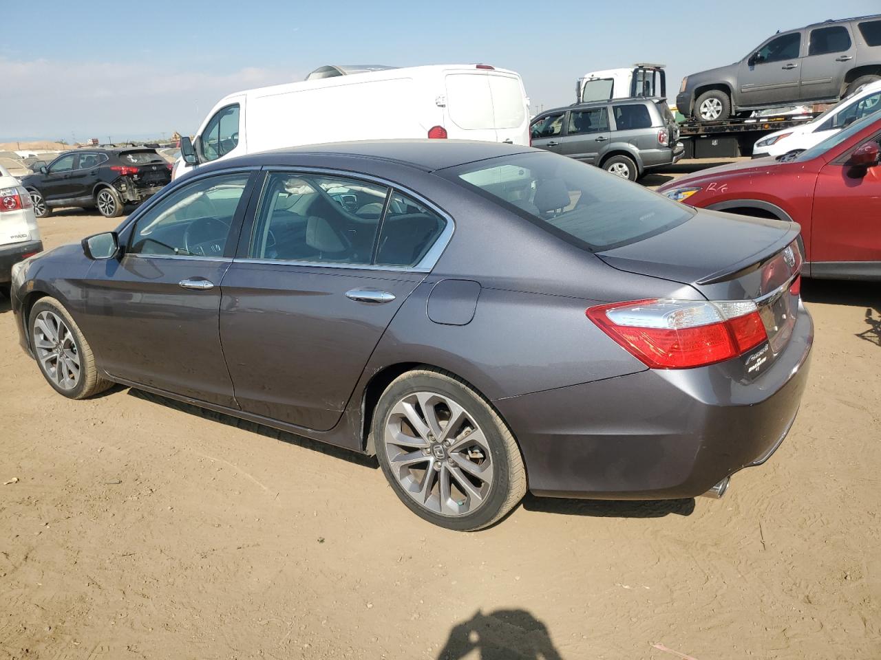 2014 Honda Accord VIN 1HGCR2F5XEA120506 Copart auction photo, minor dent/scratches damage thumbnail 2
