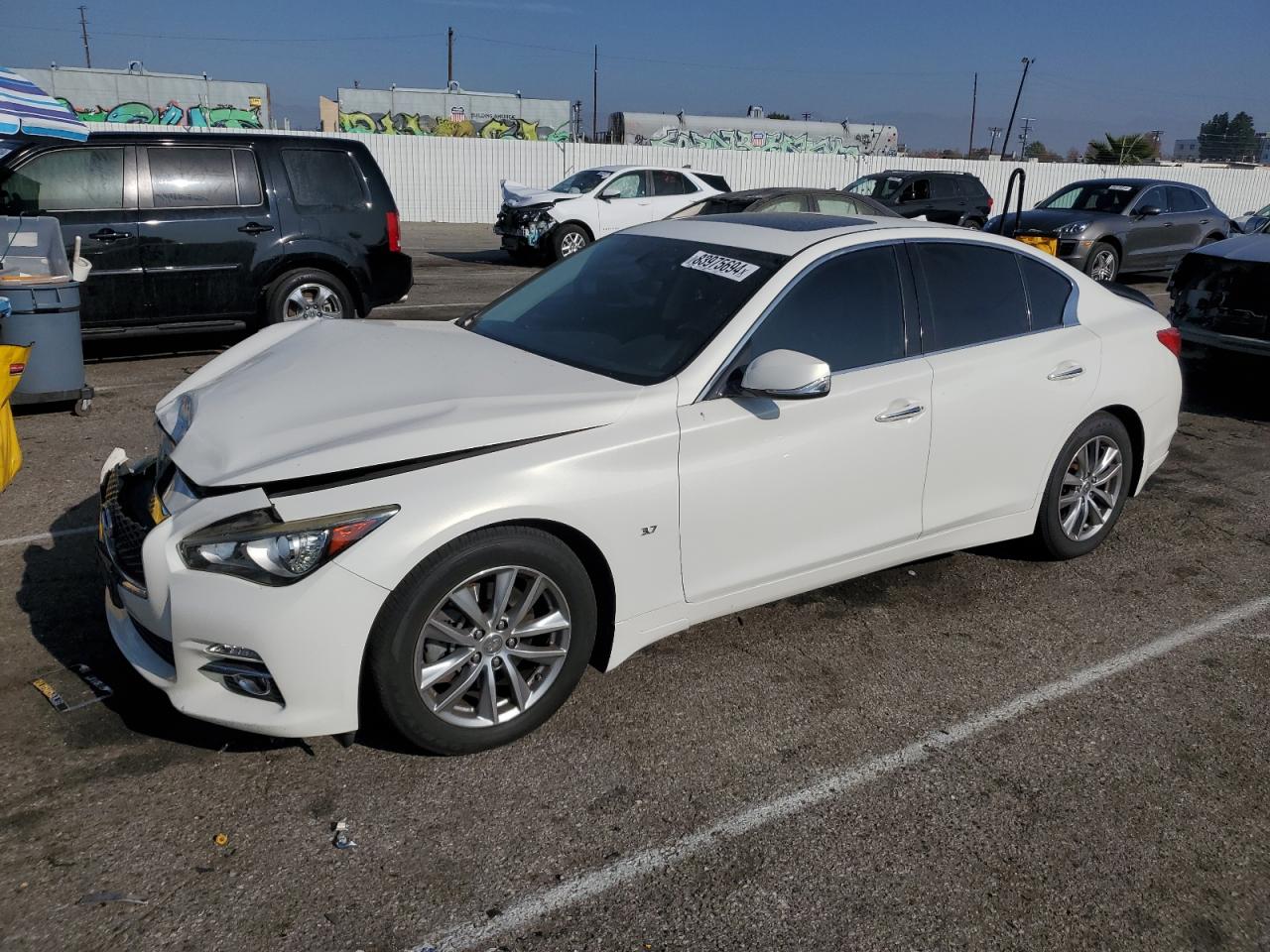 2014 Infiniti Q50 VIN JN1BV7AP7EM687625