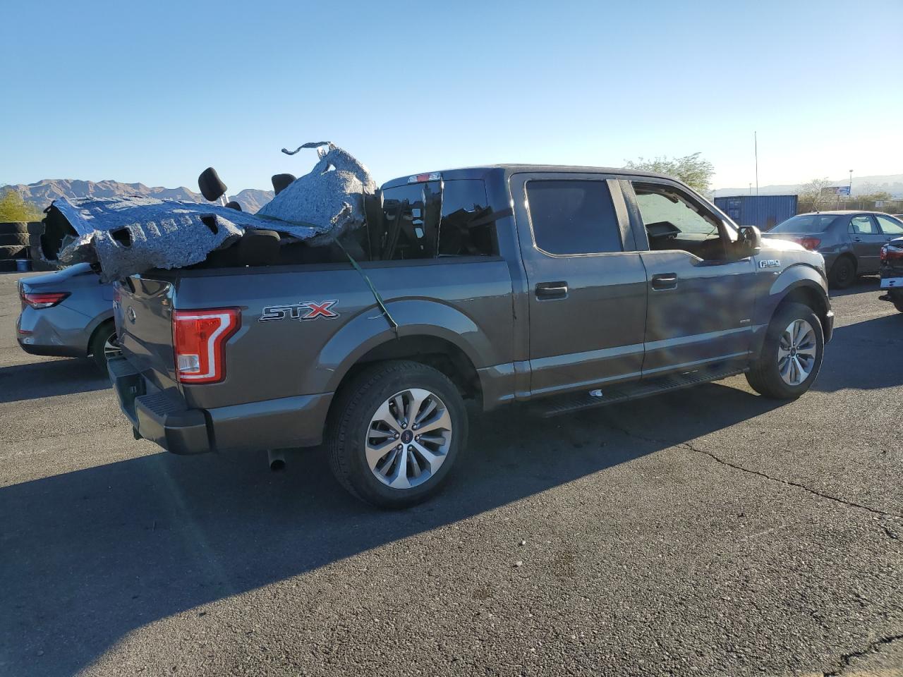 2017 Ford F-150 VIN 1FTEW1CP1HKC29841 Copart auction photo, mechanical / stripped damage thumbnail 3