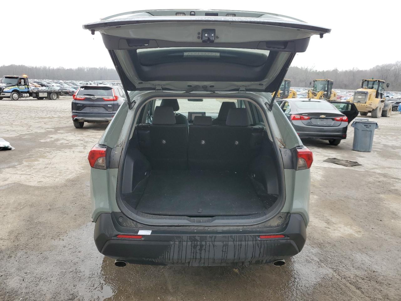 2021 Toyota RAV 4 VIN 2T3W1RFV4MW112817 Copart auction photo, all over damage thumbnail 6