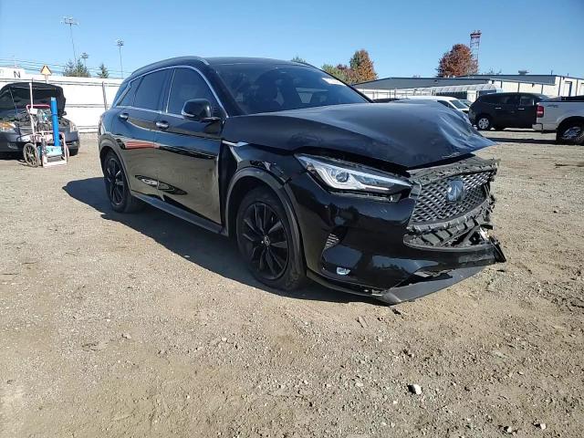 2019 Infiniti QX50 VIN 3PCAJ5M35KF142982 Copart auction photo, front end / side damage thumbnail 12